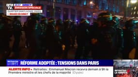 Paris: des tensions près de la gare Saint-Lazare