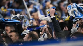 Des supporters marseillais contre Newcastle, le 25/11/2025