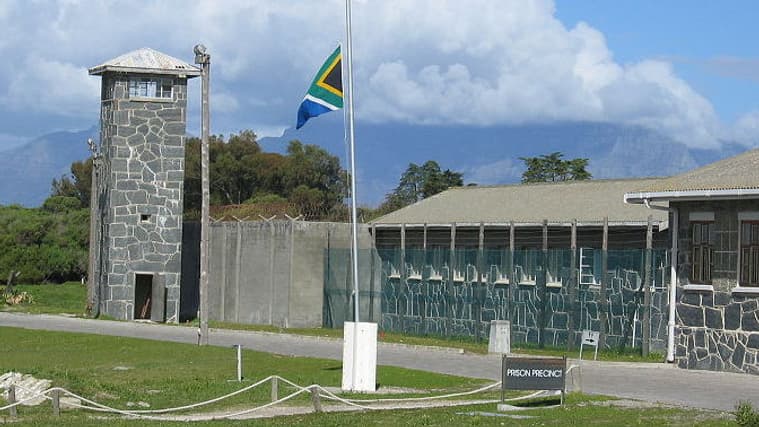 Entrée de la prison de Robben Island Entrée de la prison de Robben Island
