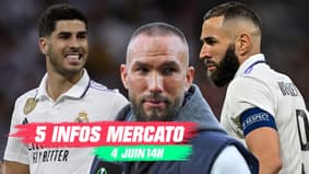 Benzema, Digard, Asensio... les 5 infos mercato du 4 juin 2023 (14h)