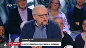 #LoiAnticasseur - "Ça ne me choque pas du tout qu'il y ait un fichier avec toutes les personnes interdites de manifestations ! Johnny Blanc #GGRMC