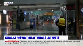 La Trinité: un exercice attentat dans un centre commercial