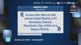Quand Depay demande à être transféré "dans un grand club"