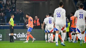 Leonardo Balerdi (OM) face à l'OL en septembre 2024.