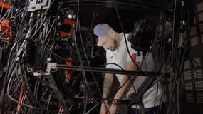 Rémy Cabella en pleine séance de modélisation pour le prochain EA Sports FC 25