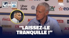Équipe de France : "Laissez-le tranquille", le message de Deschamps à la presse pour Mbappé