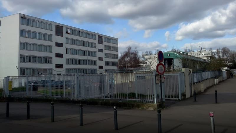 Le lycée Paul Eluard en Seine-Saint-Denis, en mars 2017.