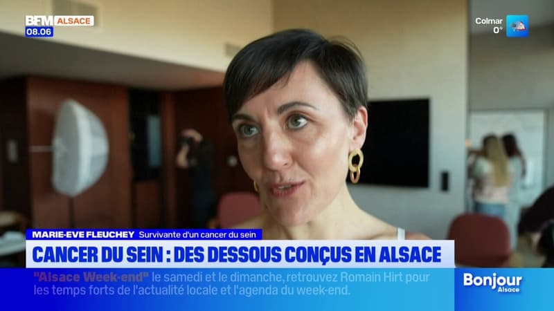 Alsace: de la lingerie conçue pour les femmes atteintes de cancers du sein