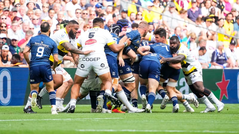 La finale de Champions Cup entre La Rochelle et le Leinster au Vélodrome, le 28 mai 2022