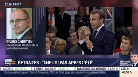 Emmanuel Macron défend sa réforme sur les retraites à Rodez - 03/10