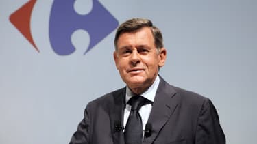Georges Plassat, ici lors d'une conférence de presse en juillet 2014.