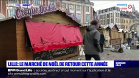 Lille: le marché de Noël de retour cette année