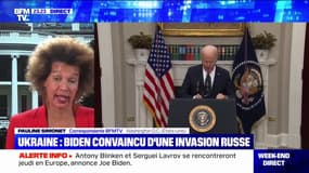 Crise ukrainienne: Joe Biden est "convaincu" que la Russie va envahir l'Ukraine