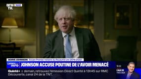 "Avec un missile, ça prendrait une minute": Boris Johnson accuse Vladimir Poutine de l'avoir menacé