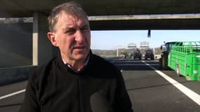 Michel Joux, président de la FRSEA Rhône-Alpes.