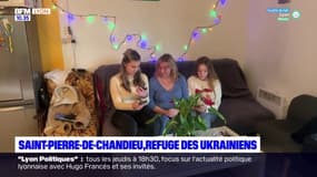 Guerre en Ukraine: Saint-Pierre-de-Chandieu, refuge des Ukrainiens depuis deux ans