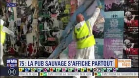 Paris+ - Le fléau de la pub sauvage à Paris
