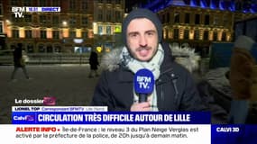"Ça fait longtemps qu'on n'avait pas vu Lille sous la neige": Les Lillois profitent des flocons sur la Grand'Place