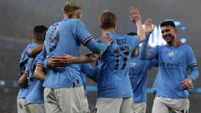 Célébration Man City