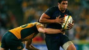 Maxime Mermoz, ici contre l'Australie en juin 2009