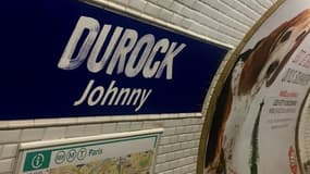 L'hommage de la RATP à Johnny Hallyday à la station Duroc
