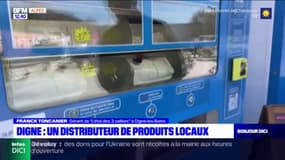 Digne-les-Bains: un distributeur automatique de produits frais locaux 