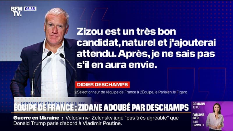 Équipe de France: Zidane est un 