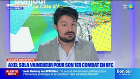 Le café des sports avec Samuel Prossimo : Axel Sola vainqueur pour son premier combat en UFC