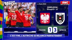 Euro 2024 : L'Autriche se relance en dominant la Pologne, le match replay RMC