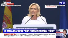 Marine Le Pen estime que "la Hongrie est un modèle de résistance historique à l'oppression"