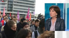 “Il n’y a pas de rapport entre le statut des cheminots et la dette de la SNCF” (Laurence Rossignol)