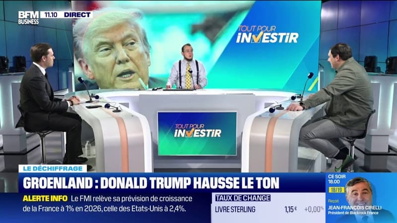 Groenland : Donald Trump hausse le ton