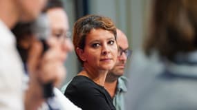 Najat Vallaud-Belkacem à l'université d'été du PS à Blois le 30 août 2024