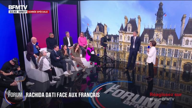 FORUM BFM - "Je suis persuadé que Madame Dati sera maire de Paris, mais pour faire plus mal, c'est impossible", déclare Charles, retraité