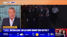 ÉDITO - Interviews, déplacement nocturne dans un commissariat de la Courneuve: "C'était un peu le Retailleau show"