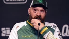 Tyson Fury après sa défaite face à Oleksandr Usyk le 21 décembre 2024