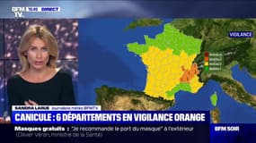 Canicule: six départements placés en vigilance orange