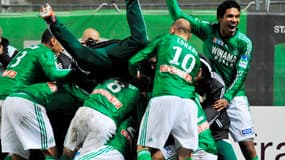 Les joueurs de Saint-Etienne