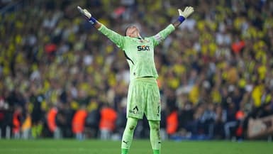 Le gardien de Galatasaray Fernando Muslera le 21 septembre 2024 à Istanbul