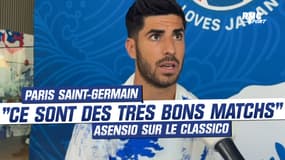 PSG : "Ce sont des très bons matchs" confie Marco Asensio sur PSG/OM