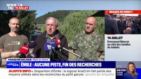 François Balique, maire du Vernet: "J'ai pris un arrêté ce matin qui interdit tout accès à toute personne au Haut-Vernet"
