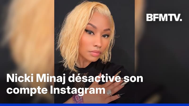 Nicki Minaj suspend son compte Instagram après une polémique sur sa présence au Turning Point USA