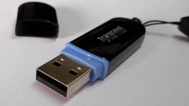 Des clés USB avaient été fournies à des élèves dans le cadre d'un programme pédagogique (photo d'illustration).
