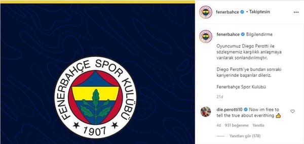 Fenerbahçe Perotti 