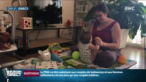 Loi bioéthique: "Enfin, les femmes ne seront plus hors-la-loi pour avoir des enfants", Bénédicte, mère seule, a eu recours à la PMA à l’étranger