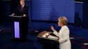 Hillary Clinton et Donald Trump, lors de l'un de leurs trois débats présidentiels. 
