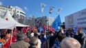 Des militants de l'AKP, le 13 mai 2023, à Istanbul (Turquie)