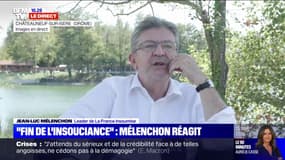 "Fin de l'abondance": pour Jean-Luc Mélenchon, Emmanuel Macron "n'a jamais rien compris à l'écologie"