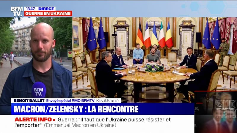 Emmanuel Macron à Kiev: les Ukrainiens attendent beaucoup de ce déplacement