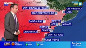 Météo Côte d’Azur: le soleil domine largement le ciel ce mercredi, 31°C à Nice